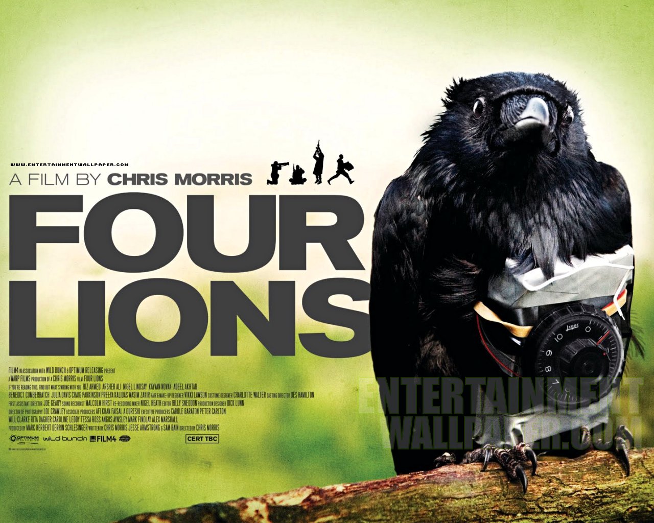 Chris Morris Four Lions Poster